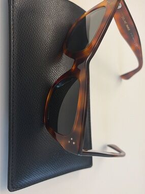 Celine Tortoiseshell Brown Sunglasses